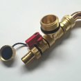 thumbnail image 2 of Lefu Brass Differential Pressure Bypass Valve Pipe Connetor for floorheating Manifold, 2 of 5