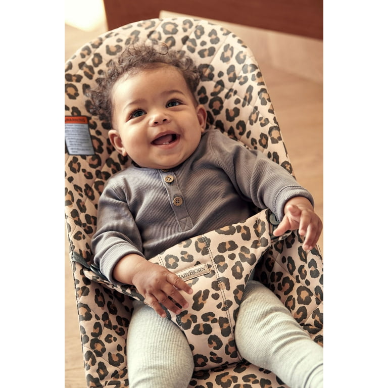 BabyBjorn Bouncer Bliss, Cotton, Beige/Leopard BabyBjorn Bouncer Bliss, Cotton, Beige/Leopard
