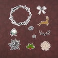 thumbnail image 6 of Qisuw Wreath Deer Silicone Clear Seal Stamp DIY Scrapbooking Embossing Photo Album Decorative Paper Card Craft Art Handmade Gift, 6 of 9