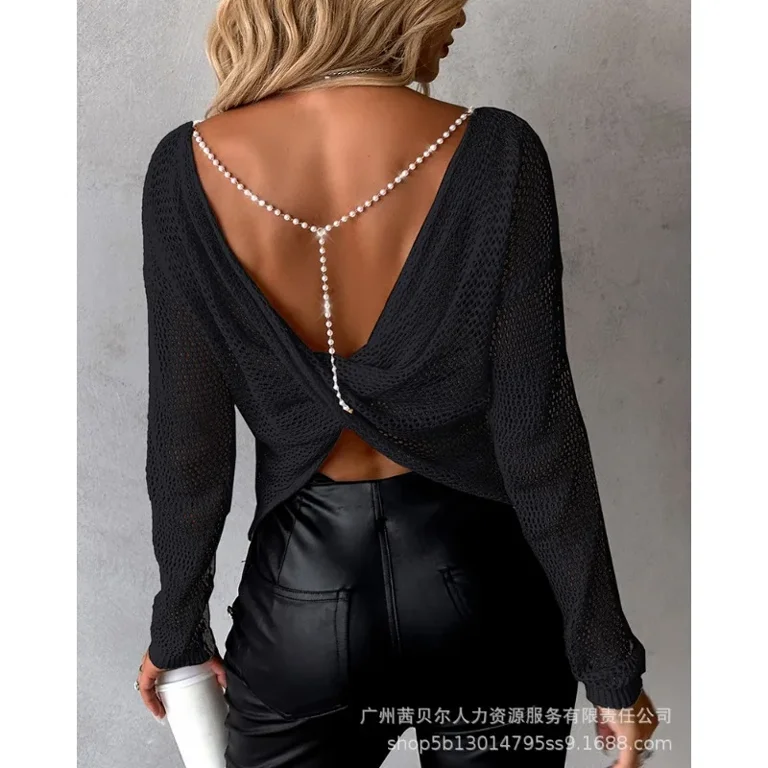 Backless jumpers discount