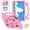 Pink, variant on Mynvo Kids-Friendly Case for Samsung Galaxy Tab S11/S9/S8/S7 5G Tablet 11 inch & Galaxy Tab S10 Lite/ S10 FE/ S9 FE 10.9 inch with Kickstand/Handle, Soft EVA Shockproof Stand Girl Boy Cover, Rose