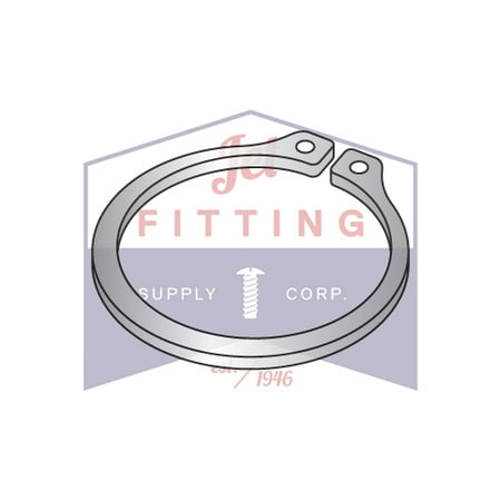 

.250 External Style Retaining Rings | Stainless Steel (Quantity: 100)
