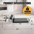 thumbnail image 4 of GloryStar Nordic Curl Bench, Portable Home Gym Equipment with Wheels for Hamstring and Glute Workouts, Compact Leg Curl Machine for Nordic and Reverse Curl Exercises, 4 of 6