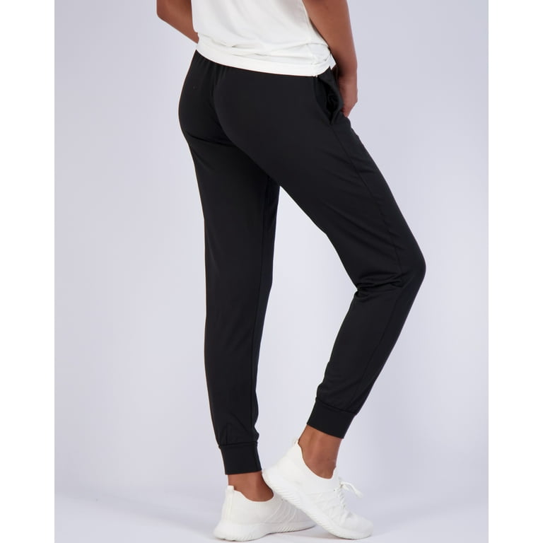 Real Essentials 3 Pack: Women's Ultra-Soft Lounge Joggers Athletic Yoga  Pants with Pockets (Available in Plus Size) 