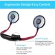 thumbnail image 2 of Upgraded Version Portable Neck Fan, Color Changing LED, with Aromatherapy, 360 Free Rotation, and Lower Noise Strong Airflow Headphone Design for Spor, 2 of 4