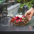thumbnail image 4 of Red Cardinal Gifts Sympathy Gifts Memorial Gift For Loss Of Loved One Sympathy Decorations Acrylic Glass Heart Memorial Gift Table Centerpieces Remembrance Decor, 4 of 5