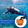 thumbnail image 2 of Cubierta de válvula de tanque de buceo con cuerda Protector de tapón antipolvo para válvula de tanque de buceo a prueba de polvo, 2 of 8