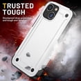 thumbnail image 2 of Funda para iPhone 14, doble capa de protección, a prueba de golpes, protección para pantalla y cámara., 2 of 5