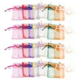 thumbnail image 1 of 100 bolsas de organza con cordón, bolsas de organza para regalo, bolsas de organza para joyería, bolsas de dulces, 1 of 6