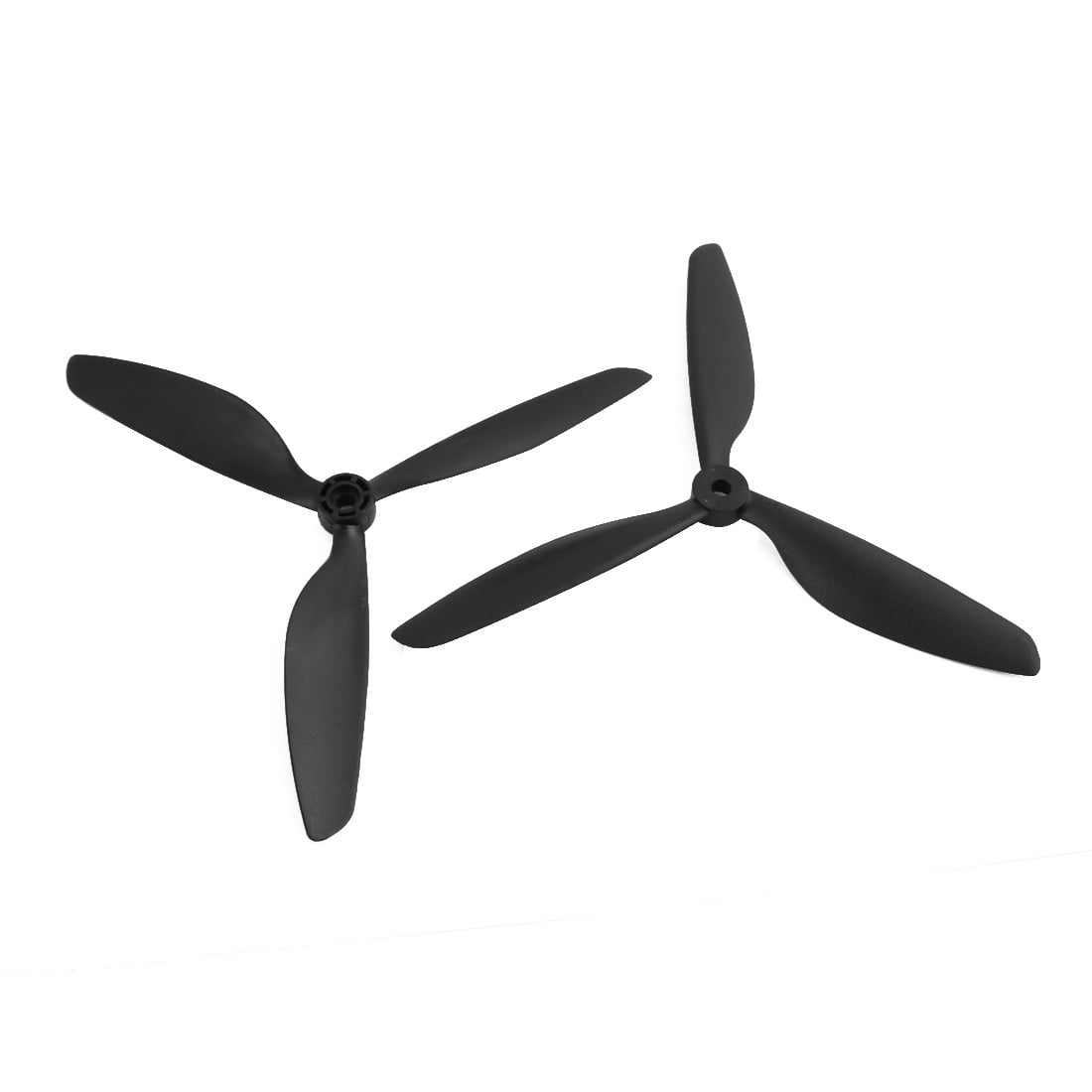 uxcell 3 Pcs 7 x 3.5 Inches 2-Vanes DC Motor Propeller White w Hole Adapter