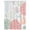 white Sage Green Coral Red, variant on Sage Green Ocean Waterproof Fabric Shower Curtain,Coastal Grey Coral Starfish Shell Waterproof Fabric Shower Curtain for Bathroom Curtains Bathtubs Hotel Shower Curtains with 12 Hooks Standard 72x72