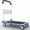 Blue, variant on Upgraded Foldable Push Cart Dolly | 330 660 Pound Capacity Moving Platform | Heavy Duty Space Saving Collapsible | Swivel Push Handle Flat Bed Wagon cart