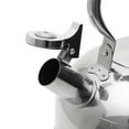 Mainstays 2.5Liter Whistling Tea Kettle, Stainless Steel