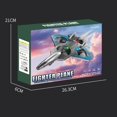 thumbnail image 6 of Remote Control Airplane with 4 Motors – 360° Flip, Dual Speed Modes, LED Lights, Modular Battery, RC Plane Toy for Age 6+, 6 of 7