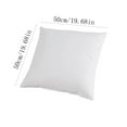 thumbnail image 2 of 18 x18 Pillow Inserts, Soft & Comfortable Pillow Stuffing, Bedding Throw Pillows Cushion, Throw Pillow Inserts for Bed, Couch and Cushion, Couch Easy Cleanup, Fluffy, 1pack, 2 of 6
