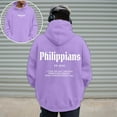 thumbnail image 4 of Christian Hoodies for Men 2025 Bible Verse Graphic Hoodie with Pockets Hooded Sweatshirt Pullover Tops, 4 of 7