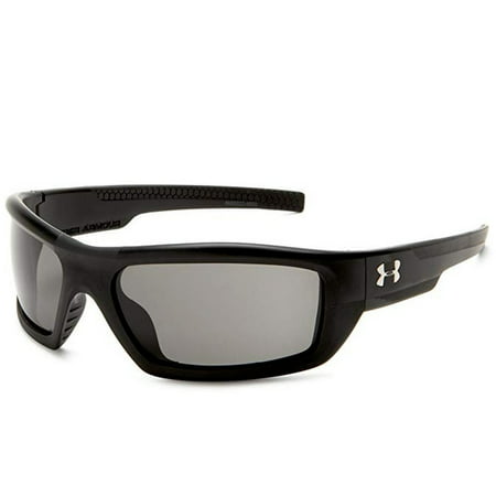 Under Armour Under Armour Intensity Sport Sunglasses, Satin Black Frame/Gray Lens, one size