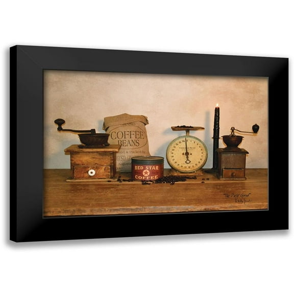 Jacobs, Billy 14x11 Black Modern Framed Museum Art Print Titled - The Daily Grind