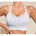 thumbnail image 3 of Sports Bras for Women HIigh Support, Cross-Back Padded Strappy High Impact Sports Bras for Women Large Bust, 3 of 8