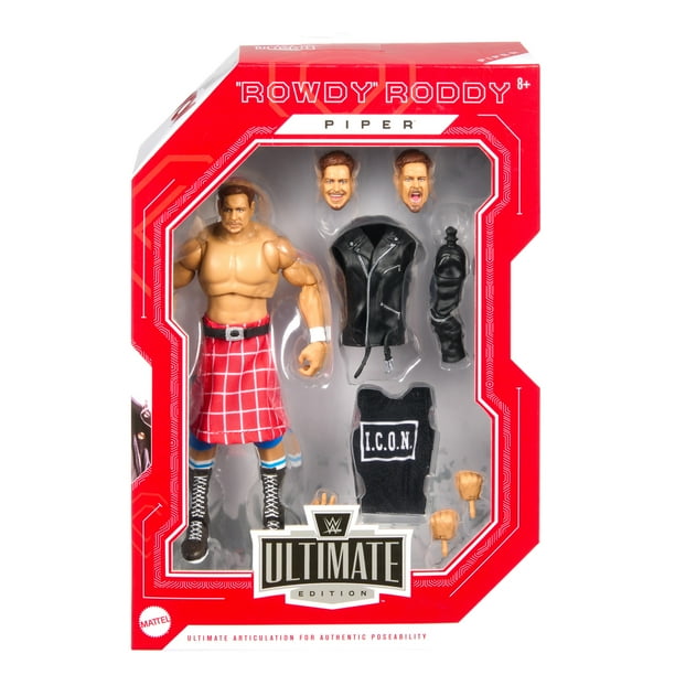 スポーツ WWE Elite Ultimate Rowdy Roddy Piper WWE Action Figure Set - Ultimate Edition Rowdy Roddy Piper
