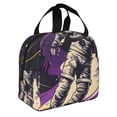 thumbnail image 2 of Easygdp Astronaut Floating purple Space Bolsa Térmica Premium - Tela Oxford Impermeable, Gran Capacidad, Bolsillo Frontal, Unisex para Trabajo, Escuela, Actividades al Aire Libre y Picnics, 2 of 8
