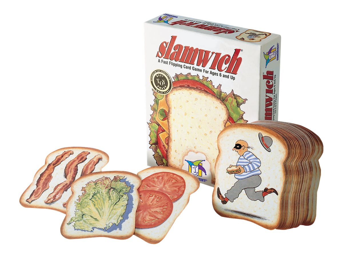 2009 Gamewright Slamwich Fast Flipping Family Card Game Ages 6 for sale online 