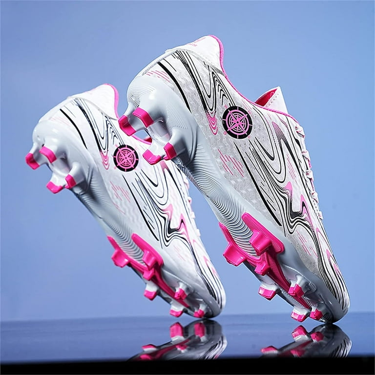 Boys Fashion Soccer Cleats Outdoor/Indoor Athletic Youth Flexible