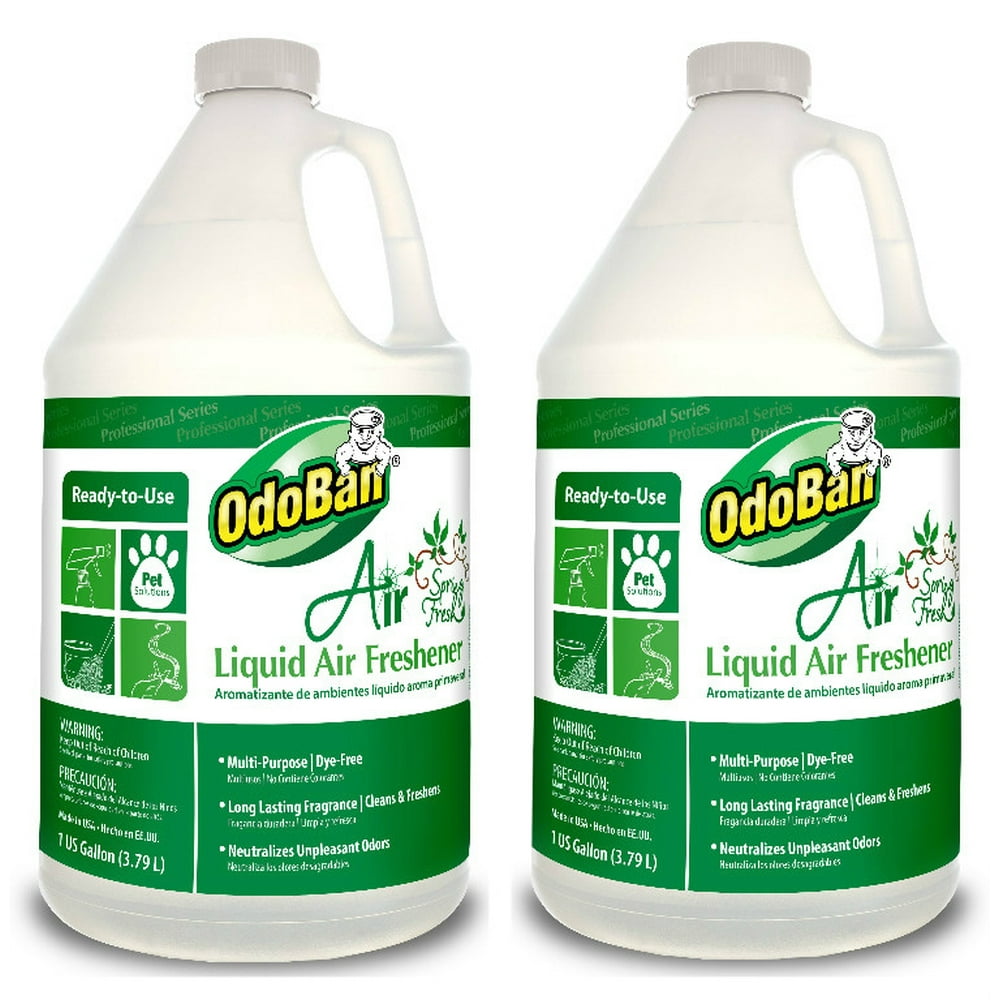 OdoBan Professional Cleaning ReadytoUse Liquid Air Freshener, Spring