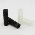 thumbnail image 4 of 2pcs Bicycle Handle Handlebar 22mm Anti Slip Rubber Grip Bicycle Handle Handlebar Black/Transparent, 4 of 6