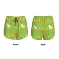 thumbnail image 5 of Lsque Funny Chicken Printed Women's Running Shorts with Liner Pockets,Elastic Quick Dry Workout Athletic Gym Yoga Shorts,Womens High Waist Shorts-XX-Large, 5 of 9