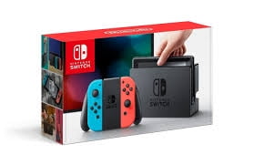 Restored Nintendo Switch 32GB Console Neon Red & Neon Blue Joy-Con HADSKABAA (Refurbished)