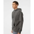 thumbnail image 2 of Independent Trading Co. Heavyweight Hooded Sweatshirt, XL, Charcoal, 2 of 5