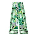 thumbnail image 1 of Jupe Courte Imprimée Verte TRAF Femme Rétro Taille Haute Mini Jupes Femmes 2022 Été Plage Jupe Femme Mode Mode Urbaine Jupe, 1 of 7