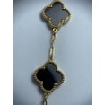 thumbnail image 3 of Pulsera Trébol Enchapado Oro 18k Acero Inoxidable Unisex, 3 of 5