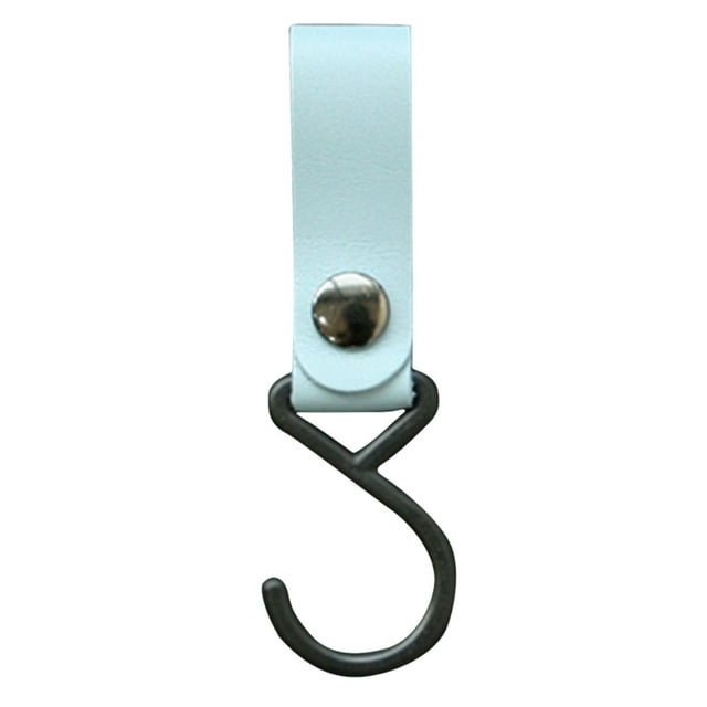 Agiferg Outdoor Camping Leather Hook S Type Kitchenware Finishing Hook