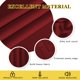thumbnail image 4 of Cortina NICETOWN con paneles de puerta opaca, 132 x 198 cm, color rojo burdeos, 4 of 6