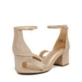 thumbnail image 4 of BURUDANI Womens Low-Chunk Low Heel Pump Wide Sandal, 4 of 4