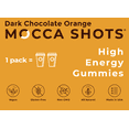 thumbnail image 4 of Seattle Gummy Company Mocca Shots Dark Chocolate Orange Caffeine Gummy (12 packs, 12x2 shots, 200mg Caffeine/pack), 4 of 6