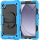 thumbnail image 1 of Funda para Samsung Galaxy Tab A9 8.7'' 2023 (SM-X110/X115/X117), Funda Protectora Resistente a Golpes con Protector de Pantalla, Soporte Giratorio de 360°, Correa para Mano/Hombro y Soporte para, 1 of 9
