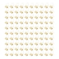 thumbnail image 1 of 100 clips bonitos para encuadernación con mango en forma de girasol, abrazaderas pequeñas multifunción de metal resistente para trabajo, estudio, oficina, color dorado, 1 of 9