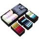 thumbnail image 1 of PinkSheep Organizador de Cajones para Cómoda Plegable, Divisores de Contenedores de Almacenamiento para Ropa Interior, Sujetador, Paquete de 6, Negro, 1 of 8