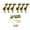 Golden-6 R, variant on 6Pieces Metal Guitar Tuning Machines Suitable for Professional Musicians Seeking Superior Sound and Robust Construction