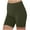 Army Green, variant on Women's Biker Shorts - High Waist Yoga Workout Gym Running Shorts with Pockets Plus Size Leggings Shorts Tummy Control Workout Yoga Pants - Navy/L