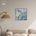 thumbnail image 3 of Summer Feelings Canvas Light Colors Flower Art Prints by Art Remedy, Black Frame, 24" x 24", 3 of 7
