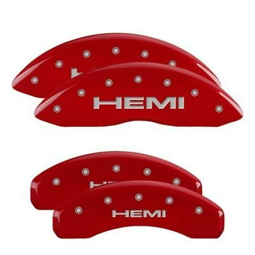 Mgp Caliper Cover 55001SHEMRD, 12-17 Dodge Ram Caliper Covers Red Performan