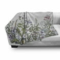 thumbnail image 3 of Spring Soft Flannel Fleece Blanket, Colorful Thriving Garden with Herbs and Flowers Pattern Seasonal Rural Field Meadow, Cozy Plush for Indoor and Outdoor Use, 70" x 90", Multicolor, by Ambesonne, 3 of 6