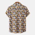 thumbnail image 4 of Waiimak Chemise d'Été Imprimée Décontractée à Manches Courtes pour Hommes, 4 of 9