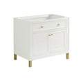 thumbnail image 4 of James Martin Vanities 503-V36 Chicago 36" Dual-Mounted Single Basin Vanity Cabinet Only -, 4 of 7