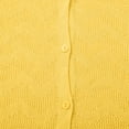 thumbnail image 5 of ZJXFGS Crochet Cardigans for Women Womens Cardigans Lightweight Long Sleeve Button Down Knit Cardigan Cardigans for Women Trendy Open Front Cardigans Yellow M, 5 of 9