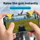 thumbnail image 3 of F01 1 par PUBG Mobile Button Trigger Gamepad Controller Shooter Amarillo Ndcxsfigh Para estrenar, 3 of 6